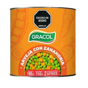 Arvejas con Zanahoria